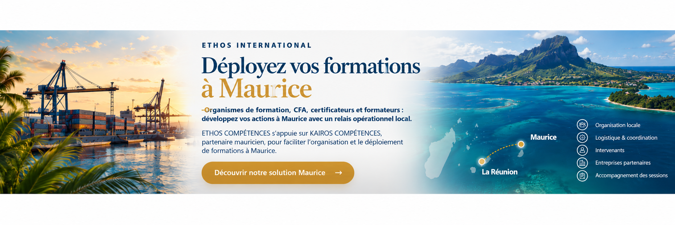 ETHOS International — Déployez vos formations à Maurice
